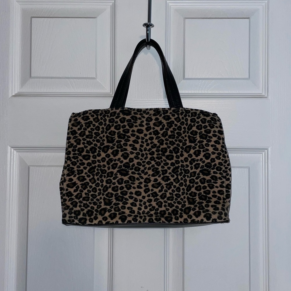 Animal print purse
